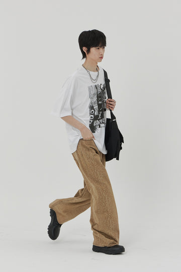 ANACONDA LAZER WIDE DENIM PANTS